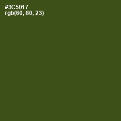 #3C5017 - Clover Color Image