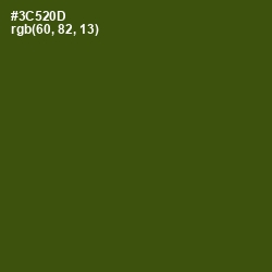 #3C520D - Clover Color Image