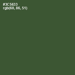 #3C5633 - Tom Thumb Color Image