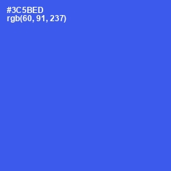 #3C5BED - Mariner Color Image