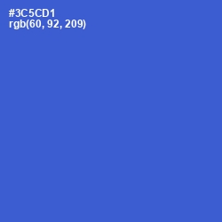 #3C5CD1 - Mariner Color Image