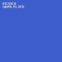 #3C5DCB - Mariner Color Image