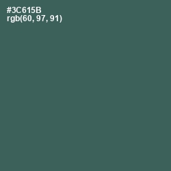 #3C615B - Killarney Color Image