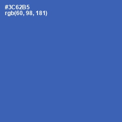 #3C62B5 - Astral Color Image