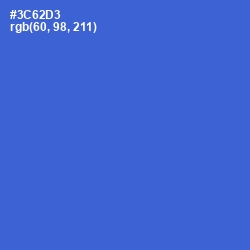 #3C62D3 - Mariner Color Image