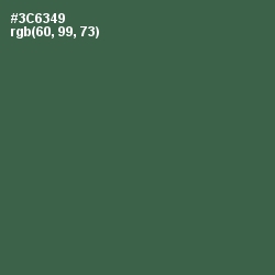 #3C6349 - Killarney Color Image