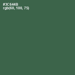 #3C644B - Killarney Color Image