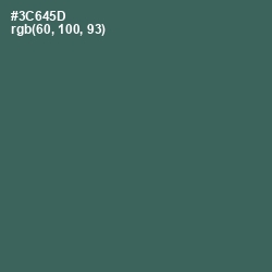 #3C645D - Amazon Color Image