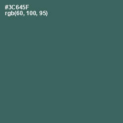 #3C645F - Amazon Color Image