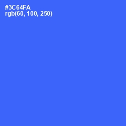 #3C64FA - Mariner Color Image