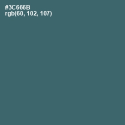 #3C666B - William Color Image