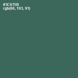 #3C675B - Amazon Color Image