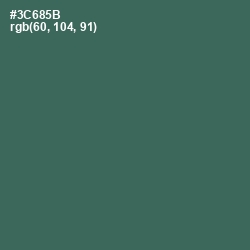 #3C685B - Amazon Color Image