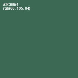 #3C6954 - Killarney Color Image