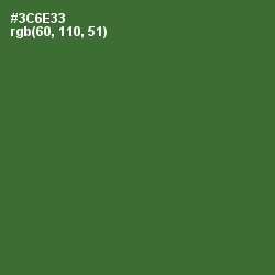 #3C6E33 - Tom Thumb Color Image