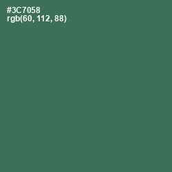 #3C7058 - Amazon Color Image