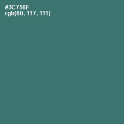 #3C756F - Oracle Color Image