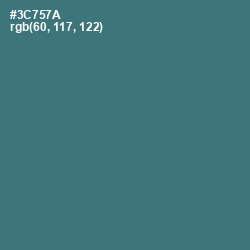 #3C757A - Ming Color Image