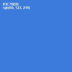 #3C7BDB - Mariner Color Image