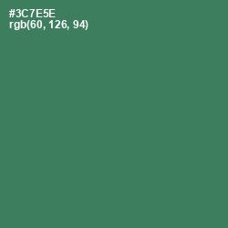 #3C7E5E - Amazon Color Image