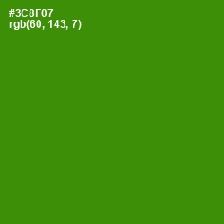 #3C8F07 - La Palma Color Image