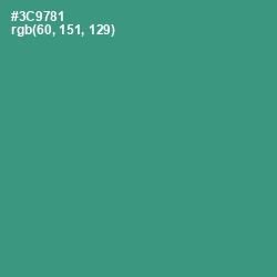 #3C9781 - Lochinvar Color Image