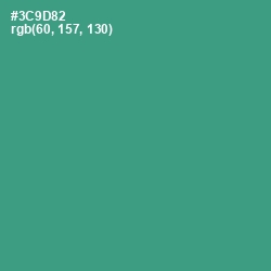 #3C9D82 - Lochinvar Color Image