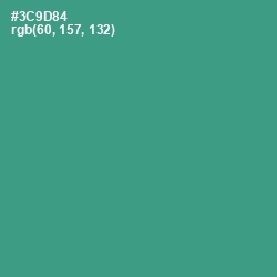 #3C9D84 - Lochinvar Color Image