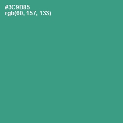 #3C9D85 - Lochinvar Color Image