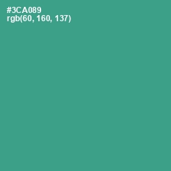 #3CA089 - Jungle Green Color Image