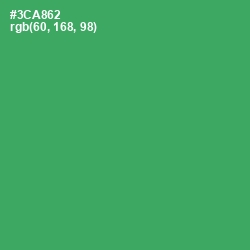 #3CA862 - Sea Green Color Image