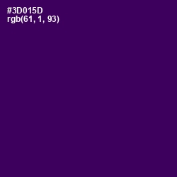 #3D015D - Jagger Color Image