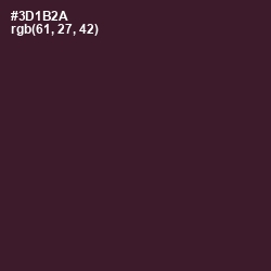 #3D1B2A - Revolver Color Image