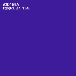 #3D1B9A - Blue Gem Color Image