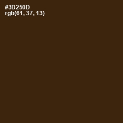 #3D250D - Bronze Color Image