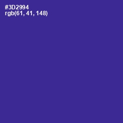 #3D2994 - Jacksons Purple Color Image