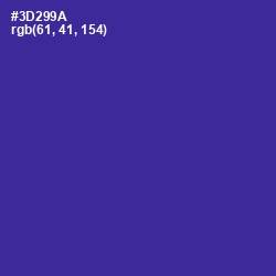 #3D299A - Jacksons Purple Color Image