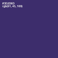 #3D2D6D - Jacarta Color Image