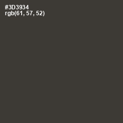 #3D3934 - Dune Color Image
