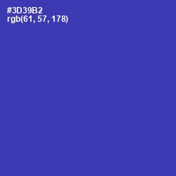 #3D39B2 - Governor Bay Color Image