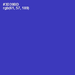 #3D39BD - Governor Bay Color Image