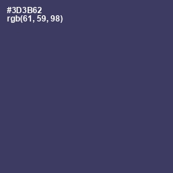 #3D3B62 - Rhino Color Image