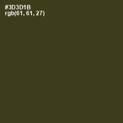 #3D3D1B - Camouflage Color Image