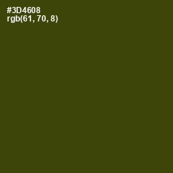 #3D4608 - Clover Color Image