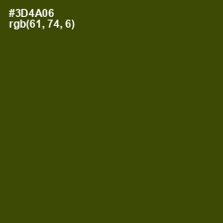 #3D4A06 - Clover Color Image