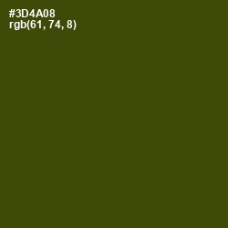 #3D4A08 - Clover Color Image