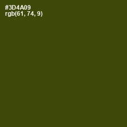 #3D4A09 - Clover Color Image