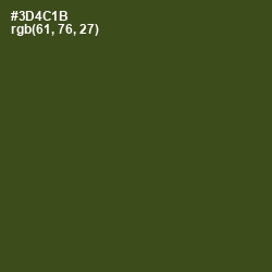#3D4C1B - Clover Color Image
