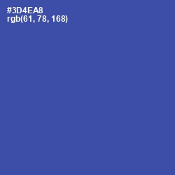 #3D4EA8 - Azure Color Image