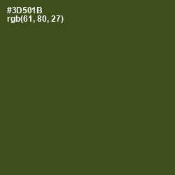 #3D501B - Clover Color Image